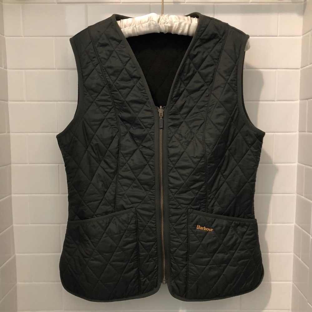 Barbour Betty Liner Vest- Dark Olive